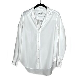 FRANK‎ & EILEEN White Frank Button Down Shirt